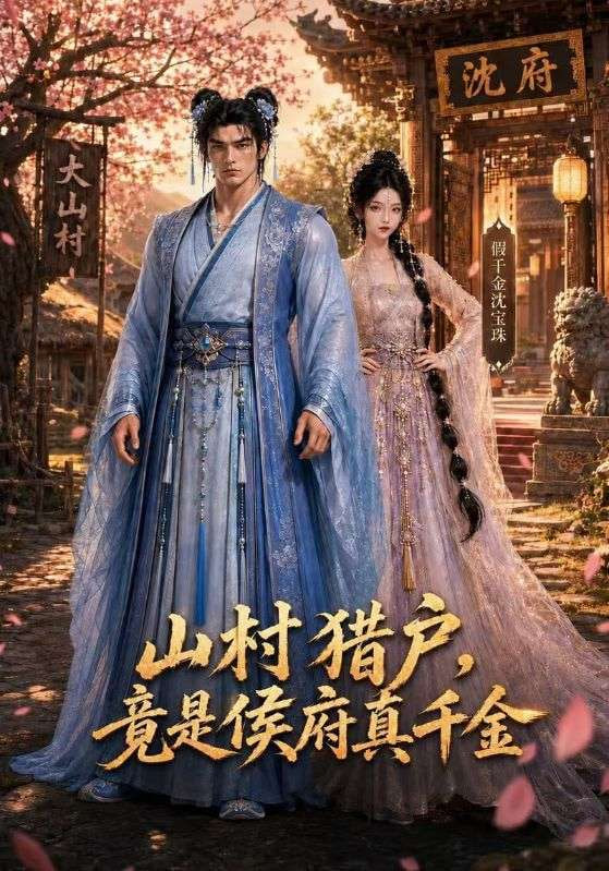 山村猎户，竟是侯府真千金(全集)